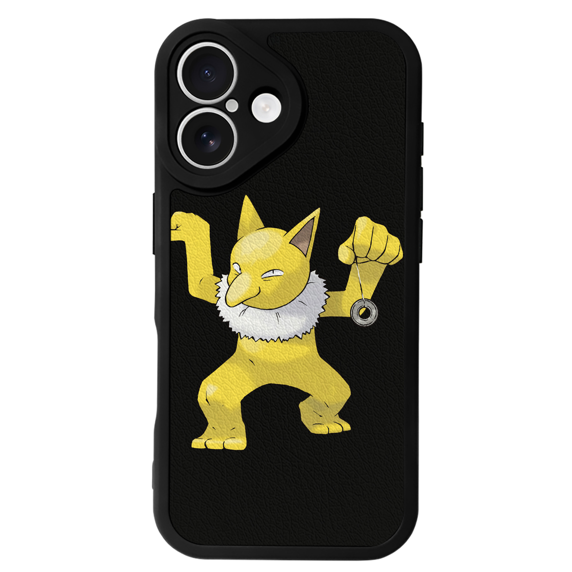 （画像用） ポケットモンスター Pokémon 【iPhone 16シリーズ対応】シリコンスマホケース（レザー調） 材質：シリコン